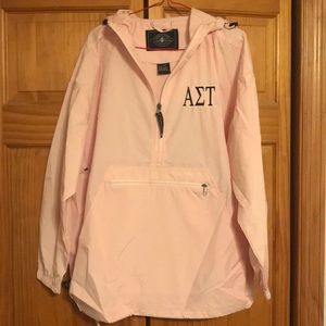 Alpha Sigma Tau windbreaker jacket
